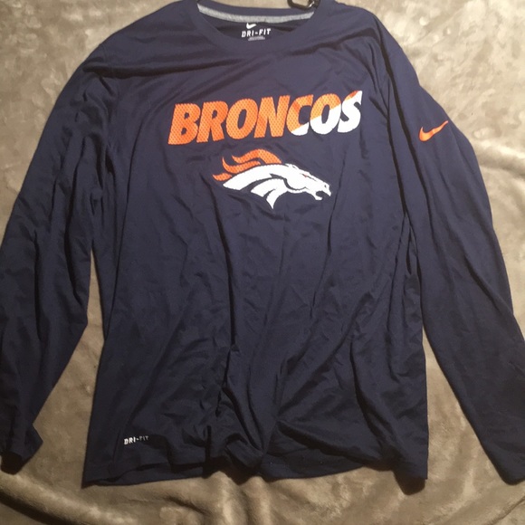 Nike Other - 🏈Authentic Denver Broncos dri-fit long sleeve🏈